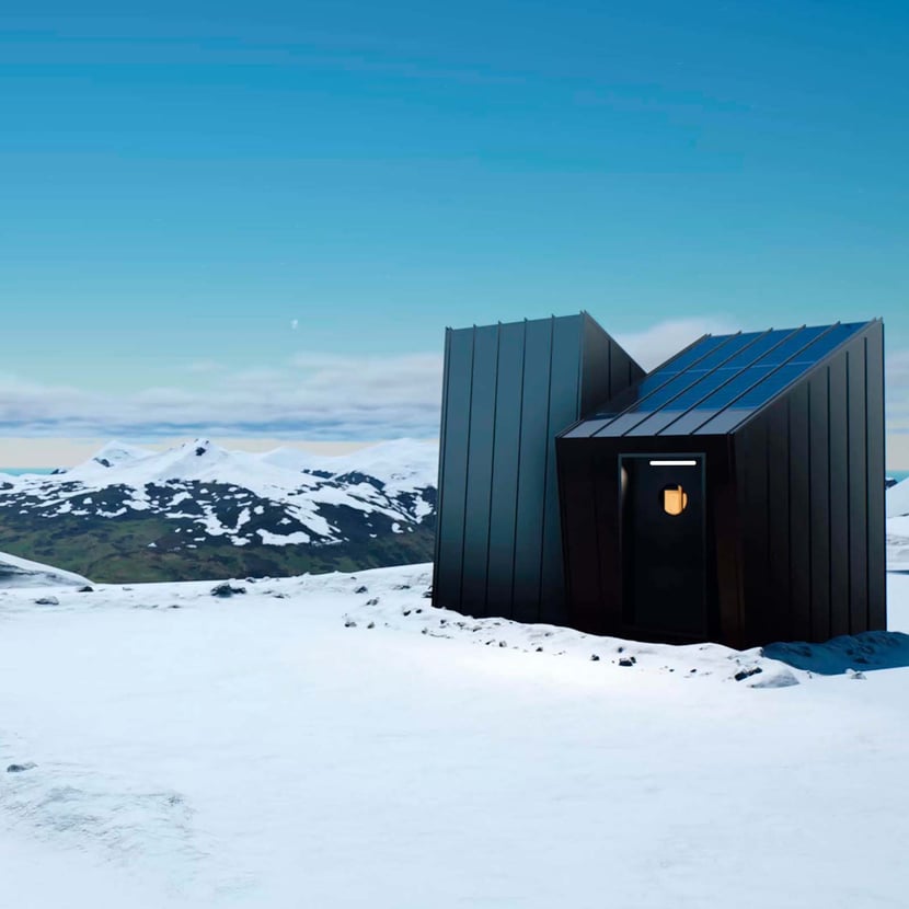 At 11 thousand feet in the Edoardo Camardella bivouac